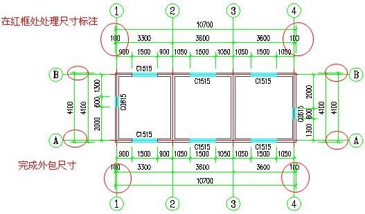 cad如何设置标注之外包尺寸的实例-建筑软件-筑龙建筑设计论坛