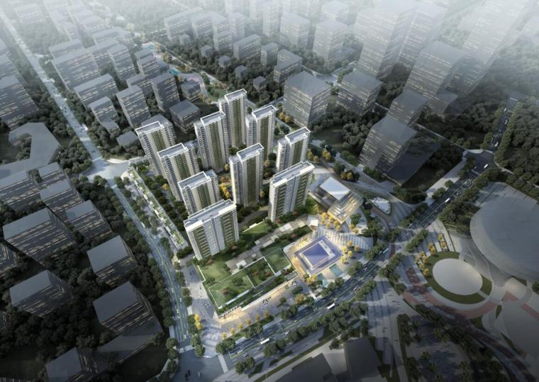 海南住宅方案设计资料下载-[海南]现代典雅+高端社区住宅规划方案设计