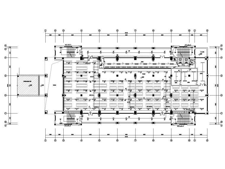 学校食堂建筑cad资料下载-[广东]学校食堂及体育训练馆电气施工图