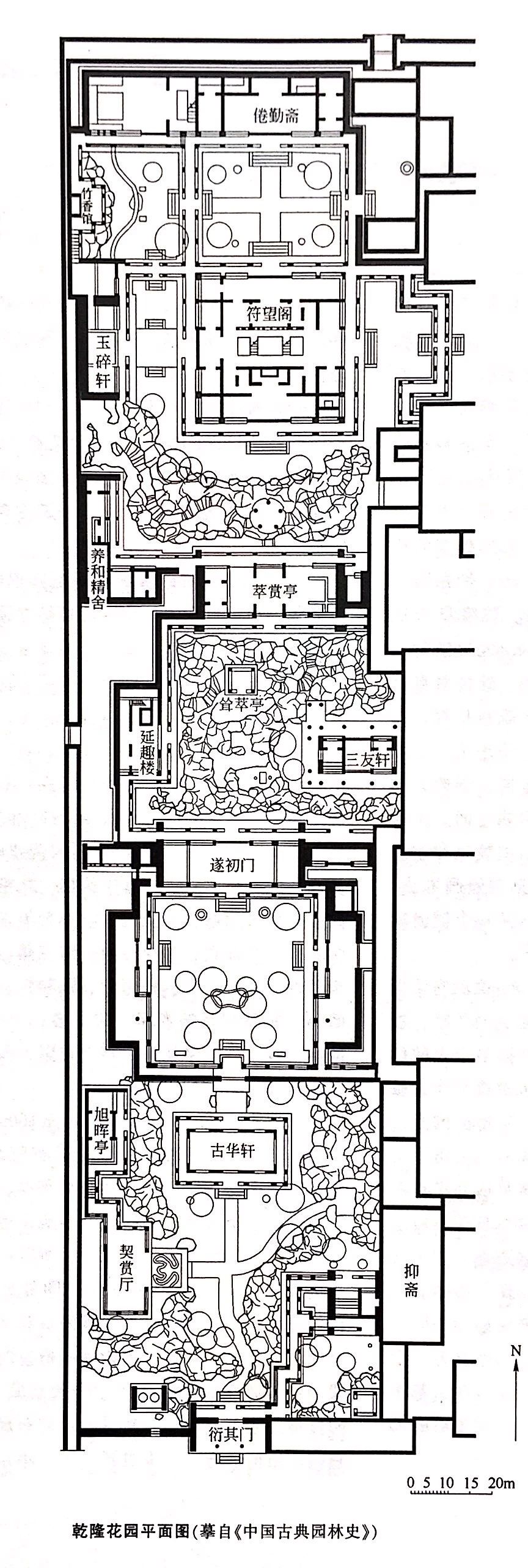 【 2  乾隆花园平面图 】