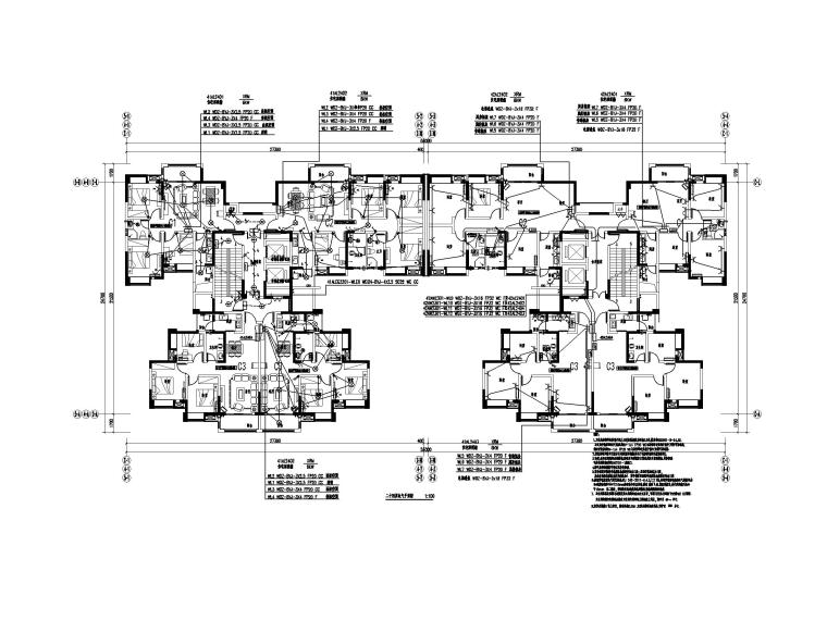 24层住宅楼水电安装预算资料下载-[四川]24层住宅楼电气施工图