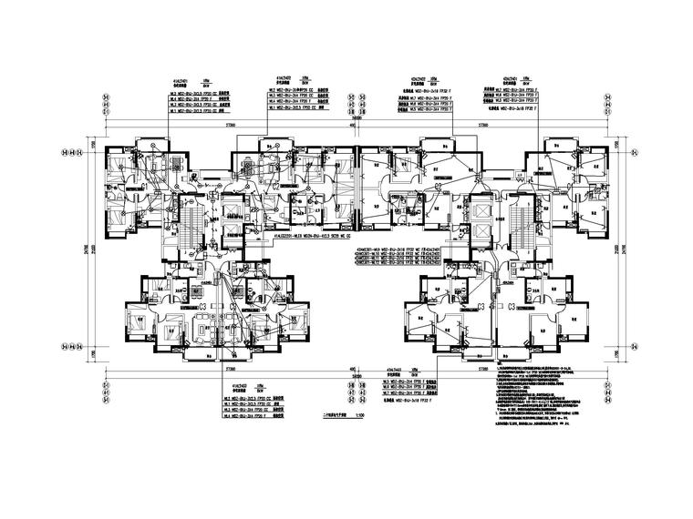 施工图纸住宅楼资料下载-[四川]24层住宅楼电气施工图