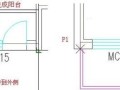 CAD建筑制图教程之普通阳台绘制