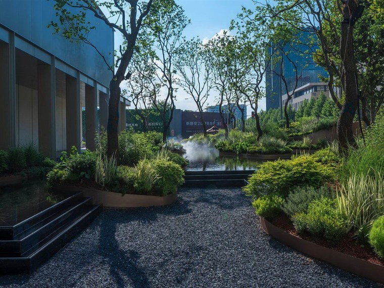 上海仁恒静安世纪示范区景观