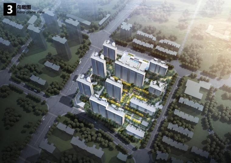 高层住宅2020资料下载-[江苏]南京新古典风格高层住宅建筑投标方案