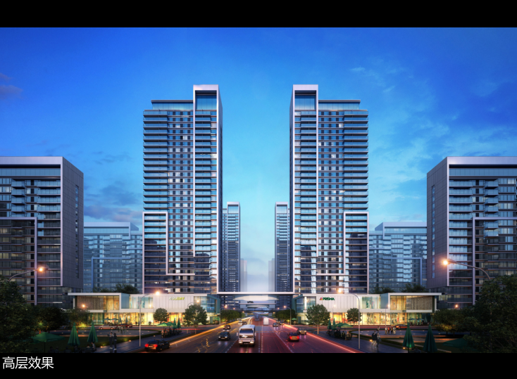 5现代风格高层住宅方案文本 高层效果图.png