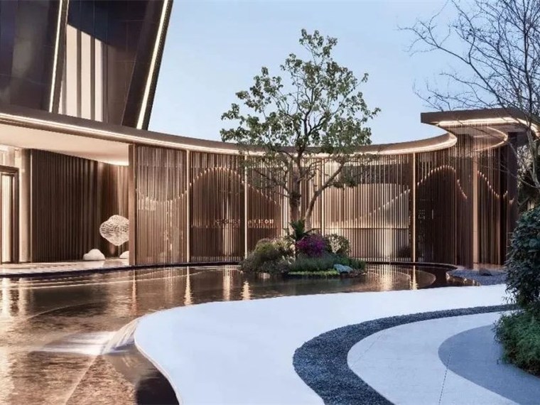 成都新都区 新都 · 粼云上府示范区景观