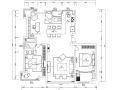 江苏145㎡现代风黑白灰空间住宅装修施工图