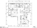 现代台湾风145m²三居室住宅装修施工图设计