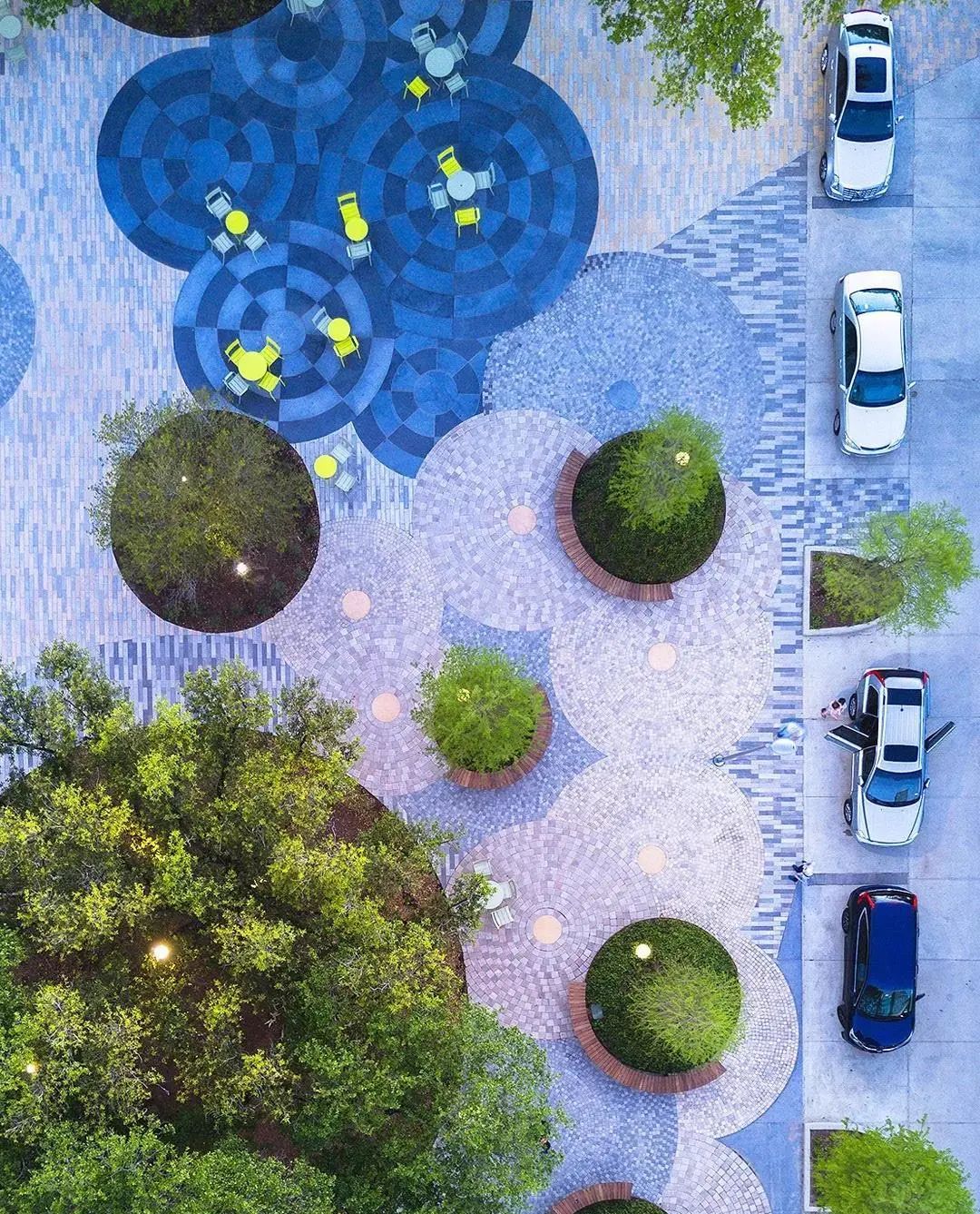 [分享]绝妙的景观铺装设计,每一步都是风景!