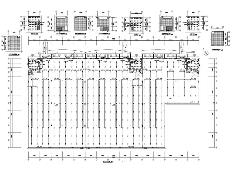 四坡五脊钢结构施工图资料下载-[四川]钢结构仓库强电施工图