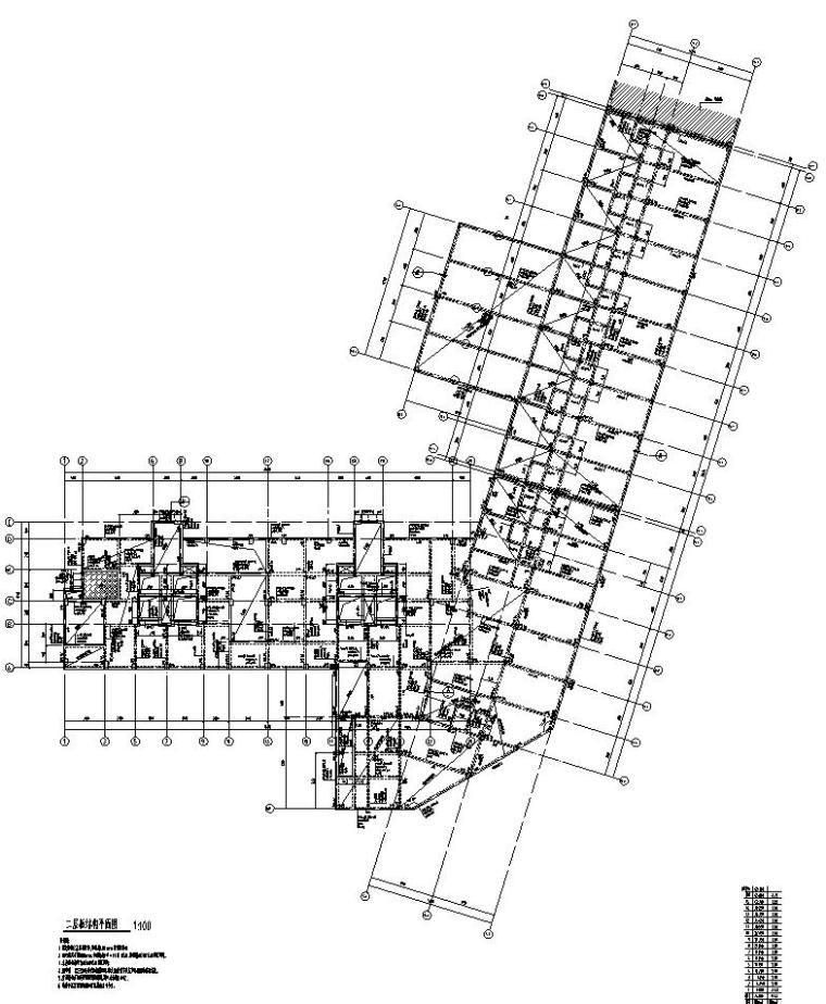 商业住宅混合模型资料下载-商业住宅混合15层混凝土框剪结构施工图CAD