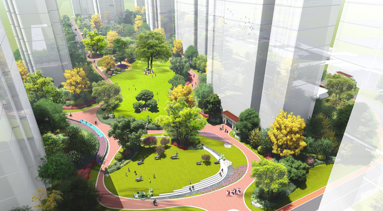 [贵州]铜仁休闲高品质现代居住区景观方案