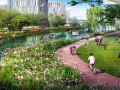 [成都]生活休闲城市河流改造概念规划设计