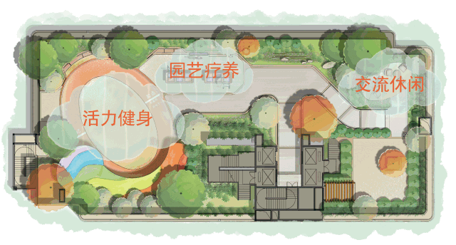 [分享]重庆龙湖颐年公寓康复花园