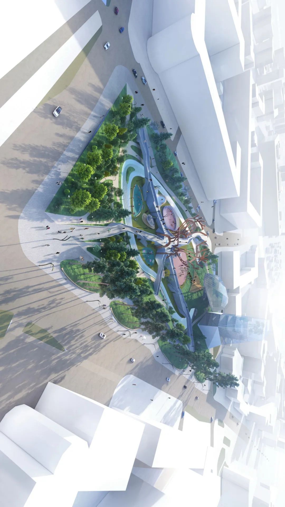 "未来感"公园,好棒!-景观设计-筑龙园林景观论坛