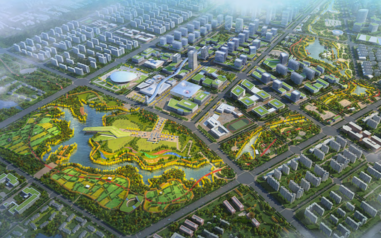 景观整体规划设计方案资料下载-[浙江]义乌生态智慧新区整体规划设计方案