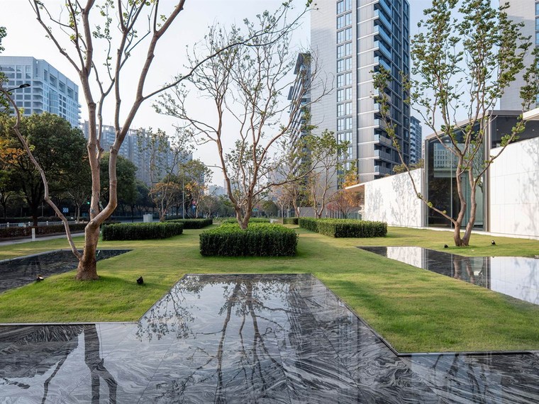 杭州仁恒滨江园示范区景观