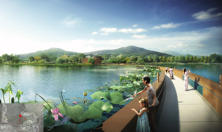 [武汉]滨湖森林公园入门节点景观设计方案