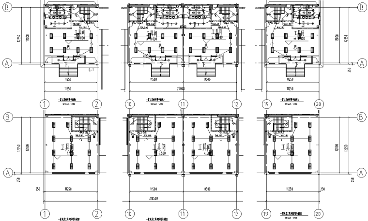 单层工业厂房结构布置图资料下载-沈阳丙二类单层工业厂房电气施工图