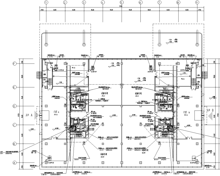 丙类车间建筑施工图资料下载-上海高层丙类厂房电气施工图