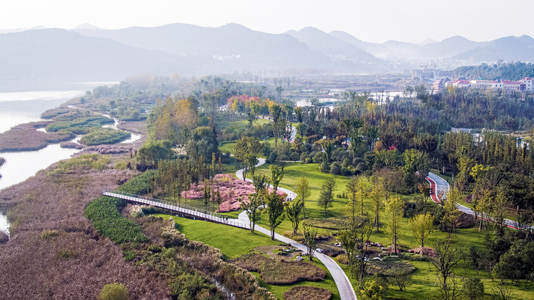 四川南部水城禹跡島公園