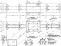 某住宅小区多个大门混凝土结构施工图CAD