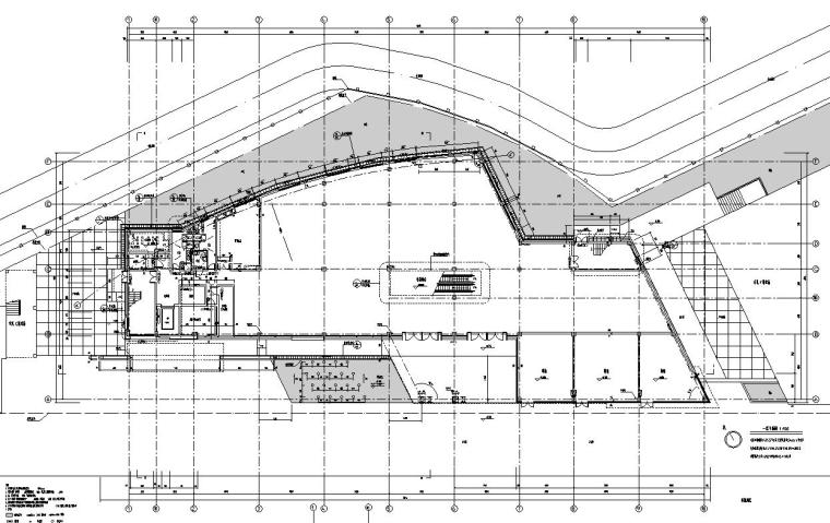 6层建筑结构图施工图资料下载-大型四层商业混凝土结构施工图CAD含建筑图