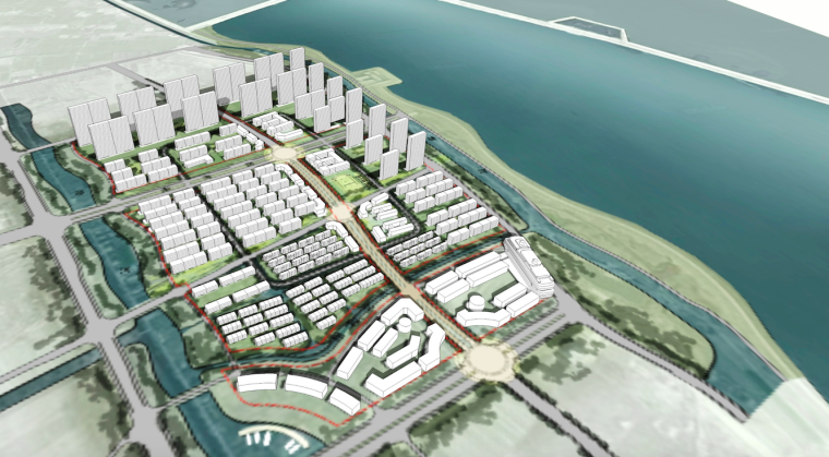 居住区规划设计方案pdf资料下载-[苏州]生态度假养老居住区概念规划设计方案