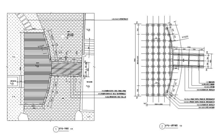 滨水节点cad资料下载-“塞纳湖畔”滨水木平台节点详图设计