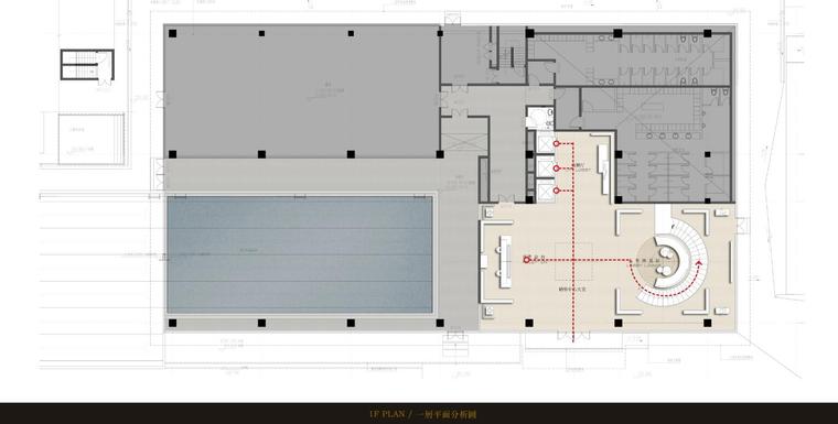 城市生态水景公园方案设计资料下载-重庆华侨城生态公园会所平面方案设计