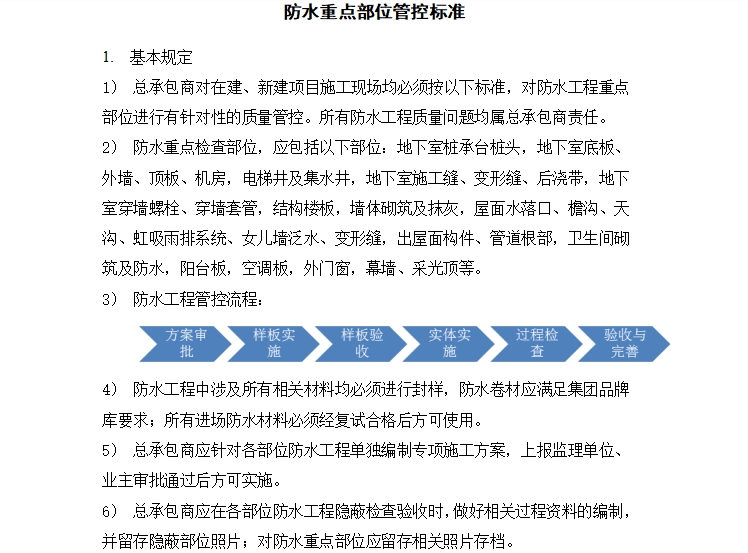 公路重点部位质量措施资料下载-阳台卫生间防水重点部位管控标准Word