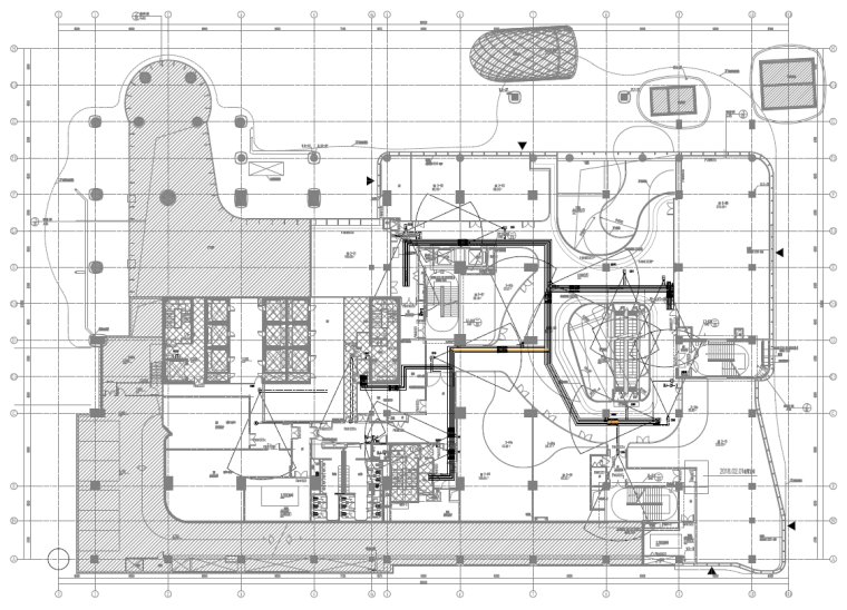 上海商业建筑投标文件资料下载-上海商业办公塔楼改造智能化竣工图