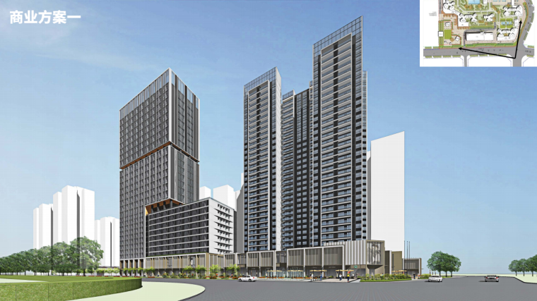 多层居住区规划设计文本资料下载-[广州]高层居住区规划设计文本PDF