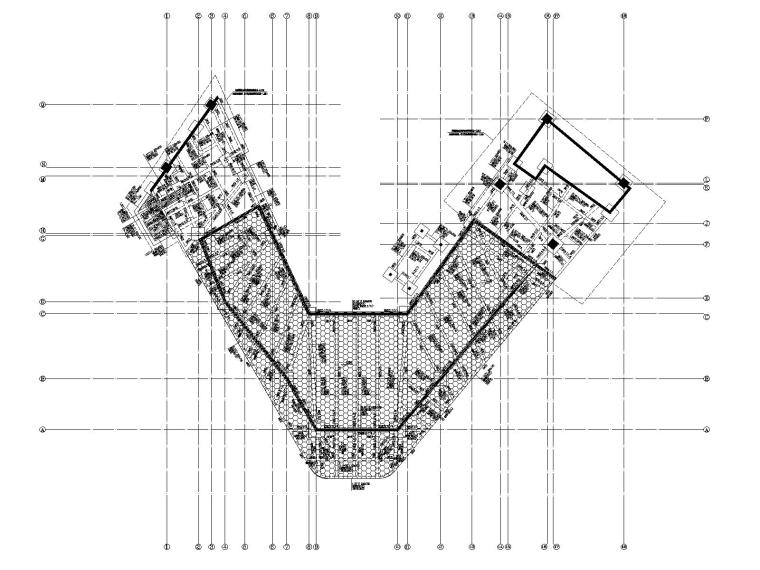 钢框架施工图5层资料下载-4层钢结构框架售楼部结构施工图2019