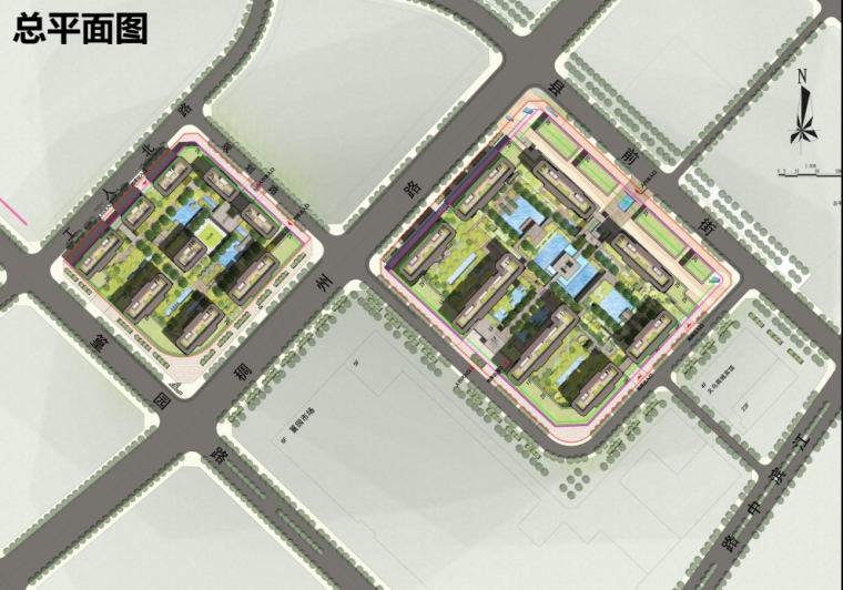 居住区户型设计图资料下载-[浙江]新中式高层居住区建筑设计文本PDF