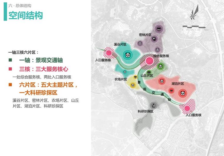 大熊猫繁育研究基地动植物园景观设计 空间结构.jpg