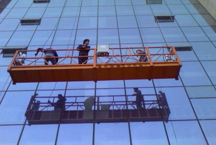 12米高升降机施工资料下载-[沪苏]著名地产吊篮升降机施工安全管理2018