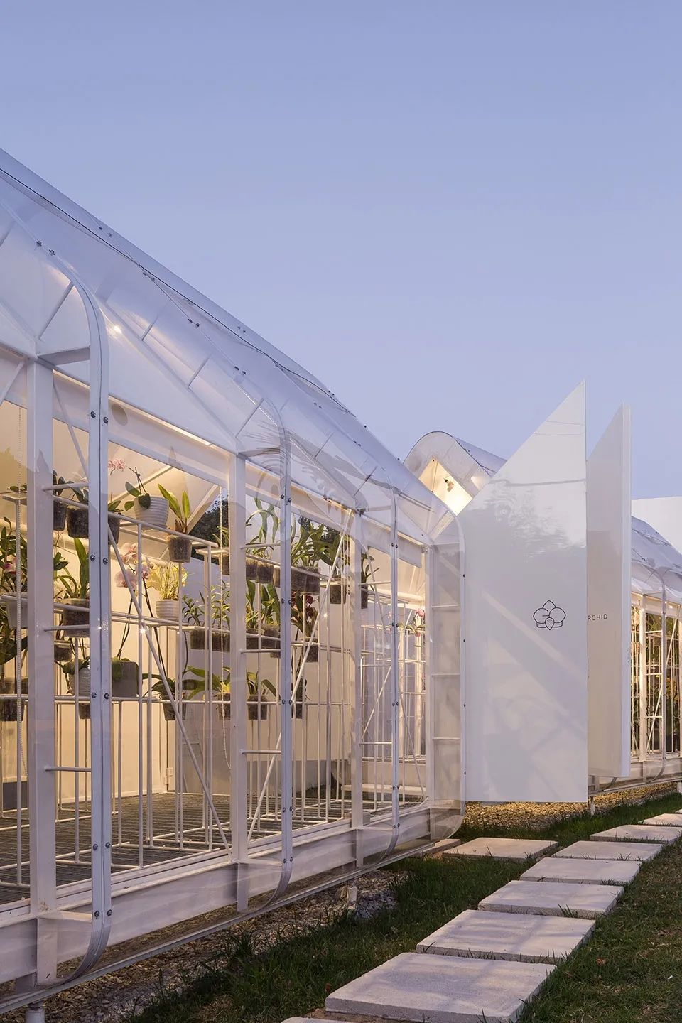 新作| 兰花温室 - 被动式双层膜温室-建筑方案-筑龙建筑设计论坛