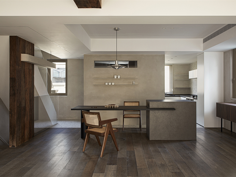 香港九龙极简风的私宅