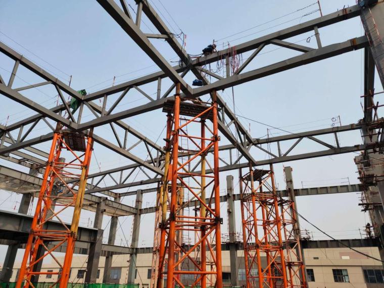 2020展示区装修资料下载-[国企]天津钢结构展示中心施工项目2020