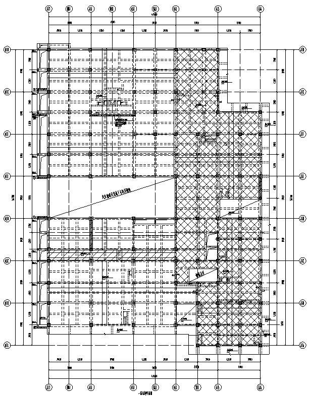 建筑屋顶施工图节点图资料下载-三层仿古客栈混凝土结构施工图CAD含建筑图