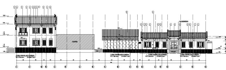 新加坡庭院式住宅资料下载-庭院式酒店混凝土结构施工图CAD含建筑图