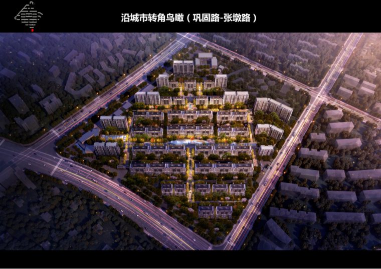 南京新中式住宅景观资料下载-[南京]精品豪宅居住区设计方案文本PDF