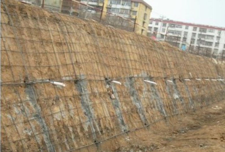 砂土基坑支护方案资料下载-建筑工程基坑开挖注浆式土钉支护施工方案