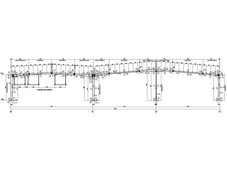 单层施工设计资料下载-今麦郎门式刚架单层厂房结构施工图2020