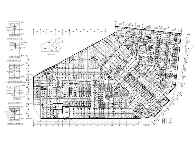 研发室设计平面图资料下载-[贵州]研发中心地下室给排水施工图2020