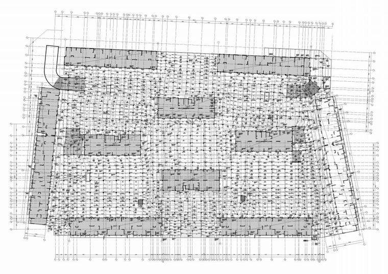 住宅楼结构施工图建筑图资料下载-13层(地下2层)剪力墙住宅楼结构施工图2019