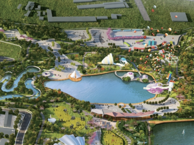 游乐主题乐园设计资料下载-[乌鲁木齐]湿地公园城市主题乐园设计方案