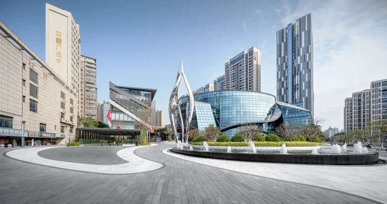 福建利郎国际创意园区景观